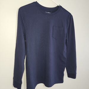 NWOT Womens Navy Blue Long Sleeve Shirt by tommy bahama